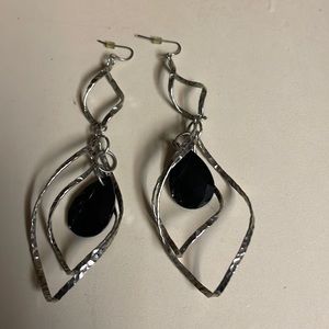 Long statement earring